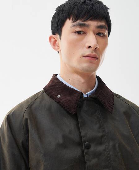 Transport Waxed Jacket Olive