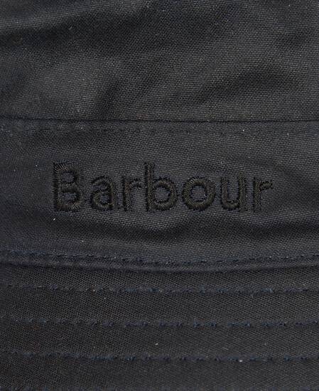 Waxed Bucket Hat Classic Navy