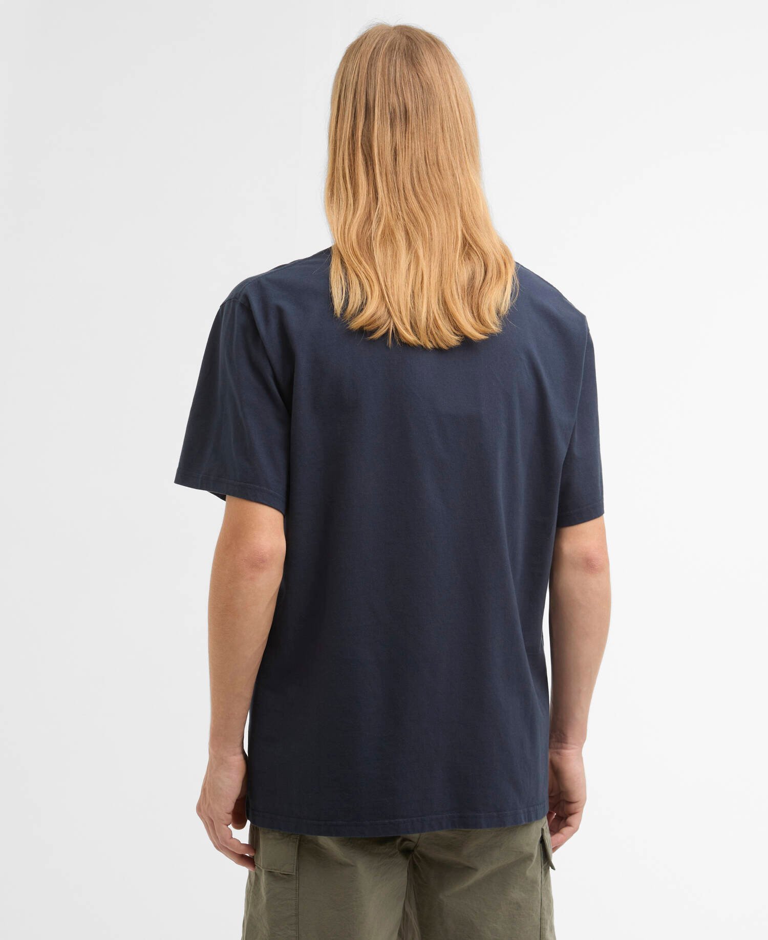 Conditions Oversized Graphic T-Shirt Navy image number 2