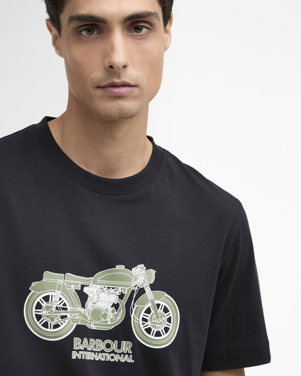 T-shirt con stampa Piston