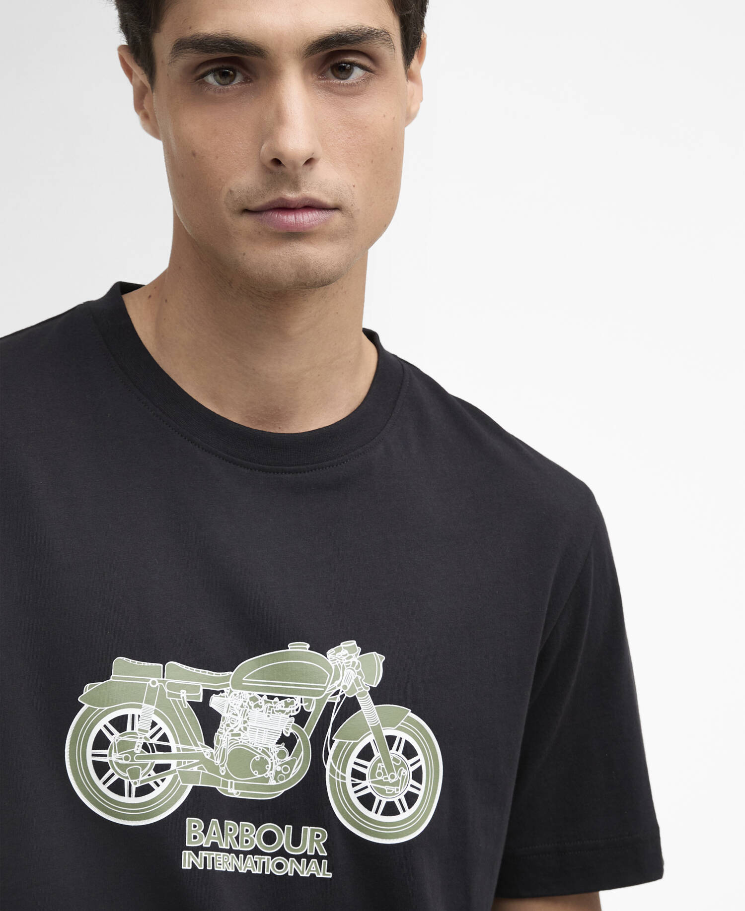 T-Shirt Piston Graphic Black image number 3