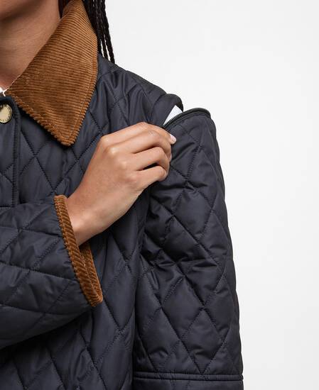 Giacca trapuntata Lorrie Black