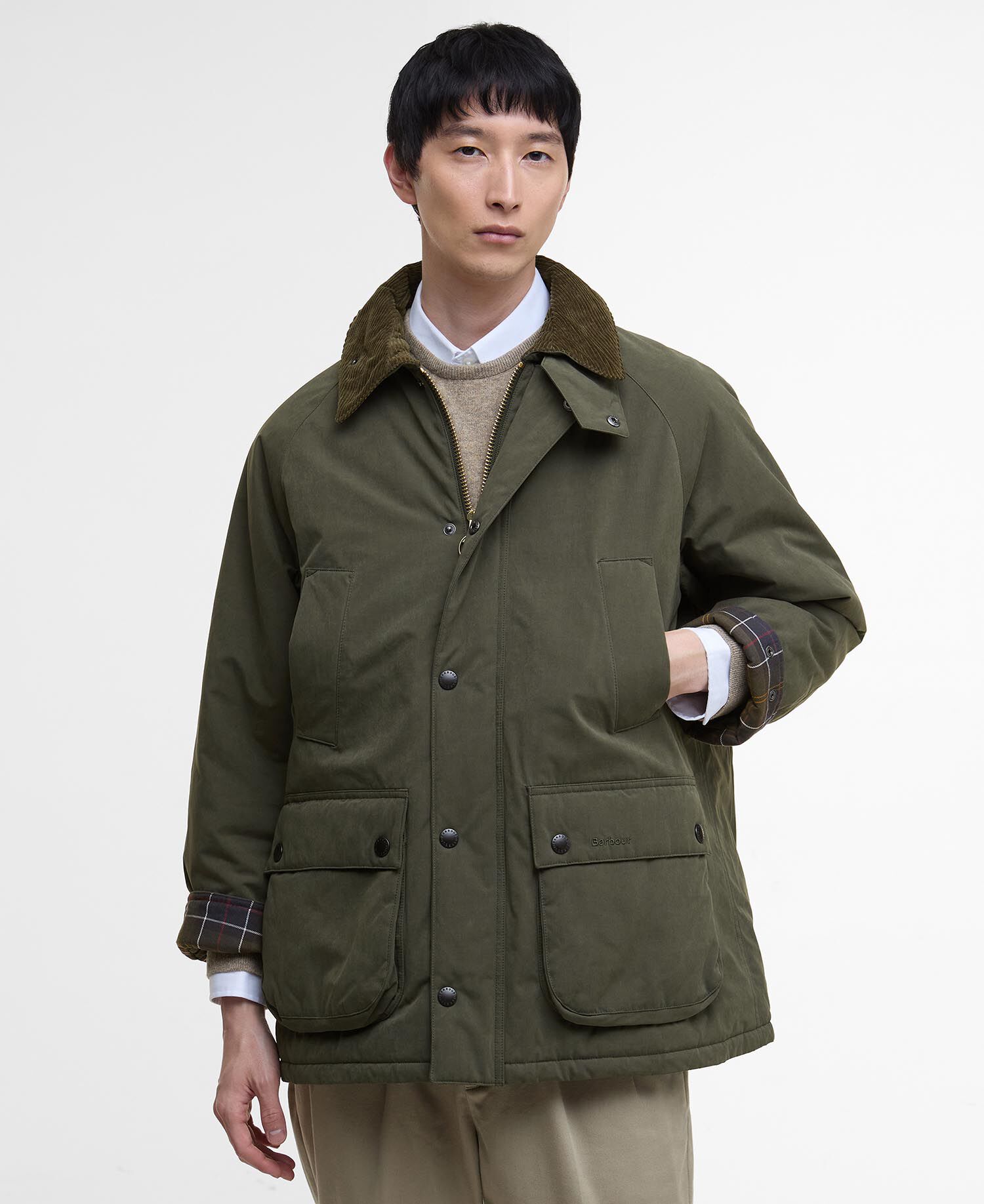 ジャケット・アウター Barbour - OVER SIZE BEDALE Buy Oversized Bedale Padded Casual Jacket for N/A 0.0