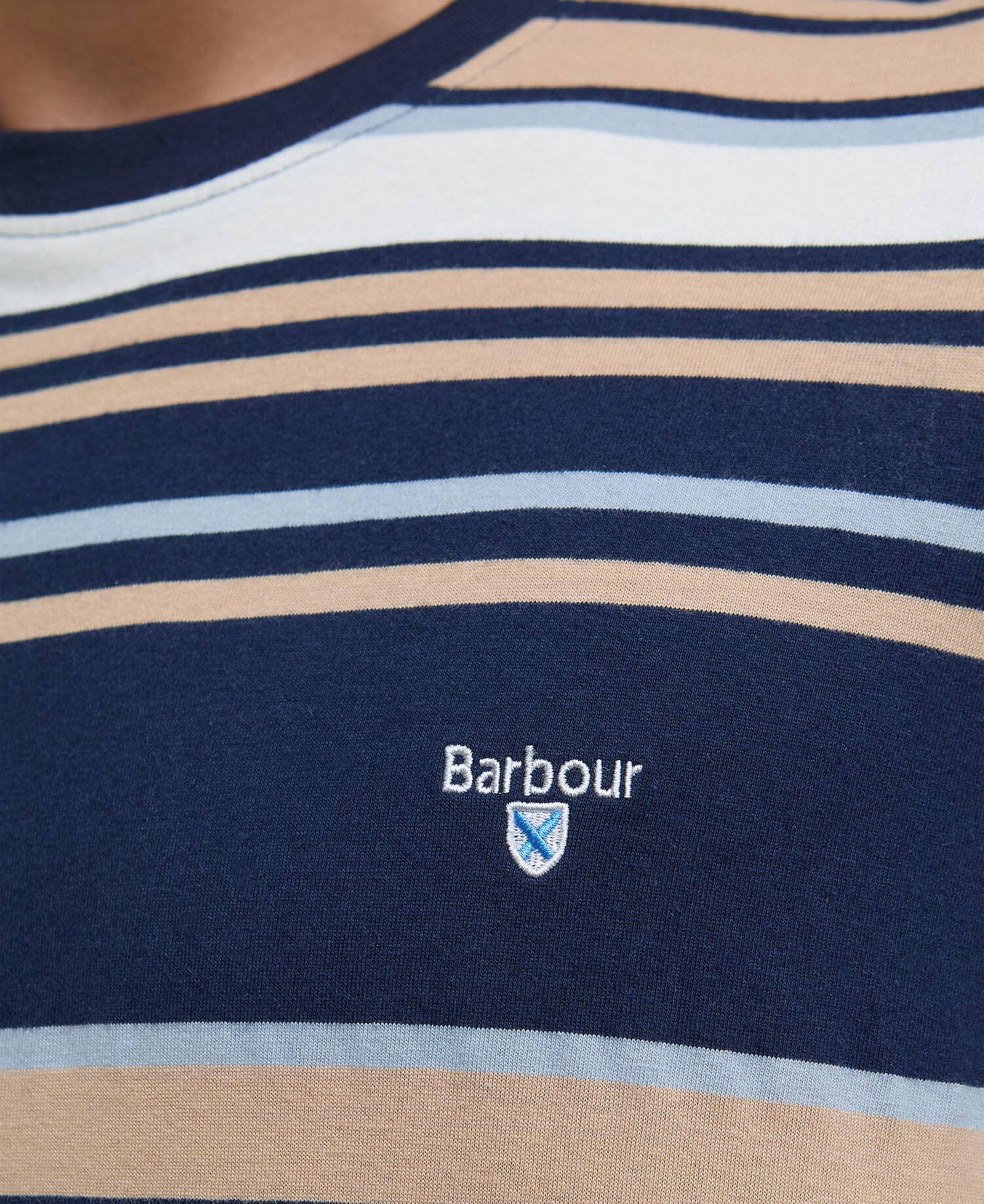 Aickmen Tailored Striped T-Shirt image number 4