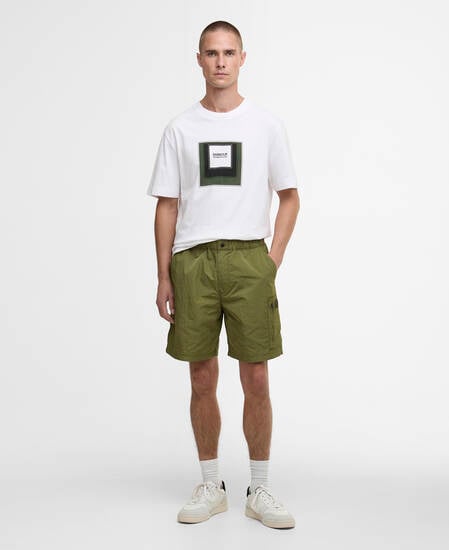 Shorts Inline Cargo Cable Olive