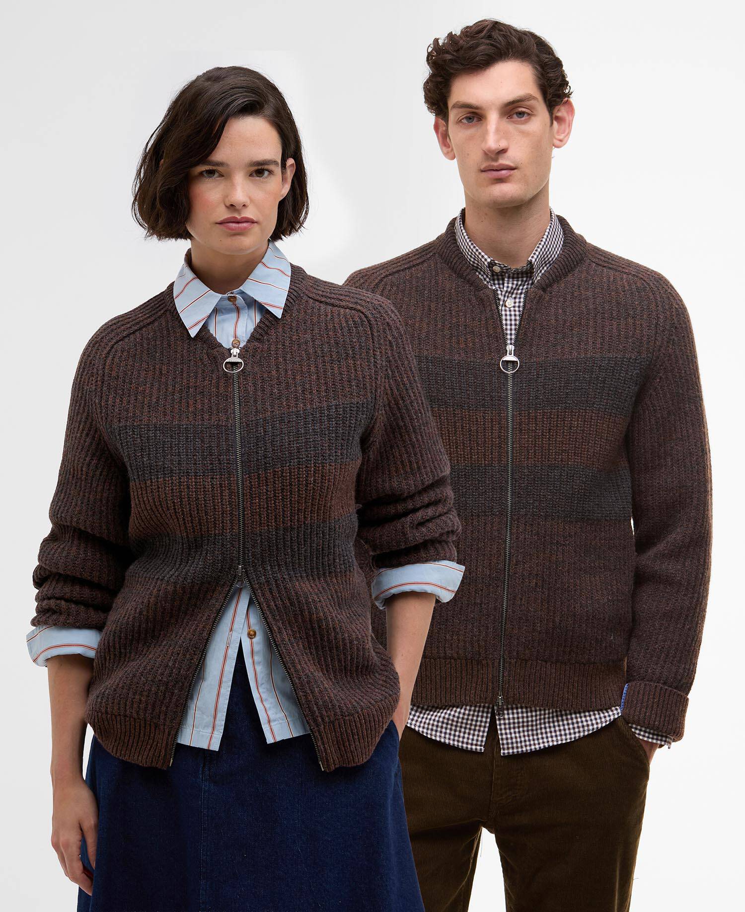 Paul Smith loves Barbour Knitted Bomber Jacket image number 0