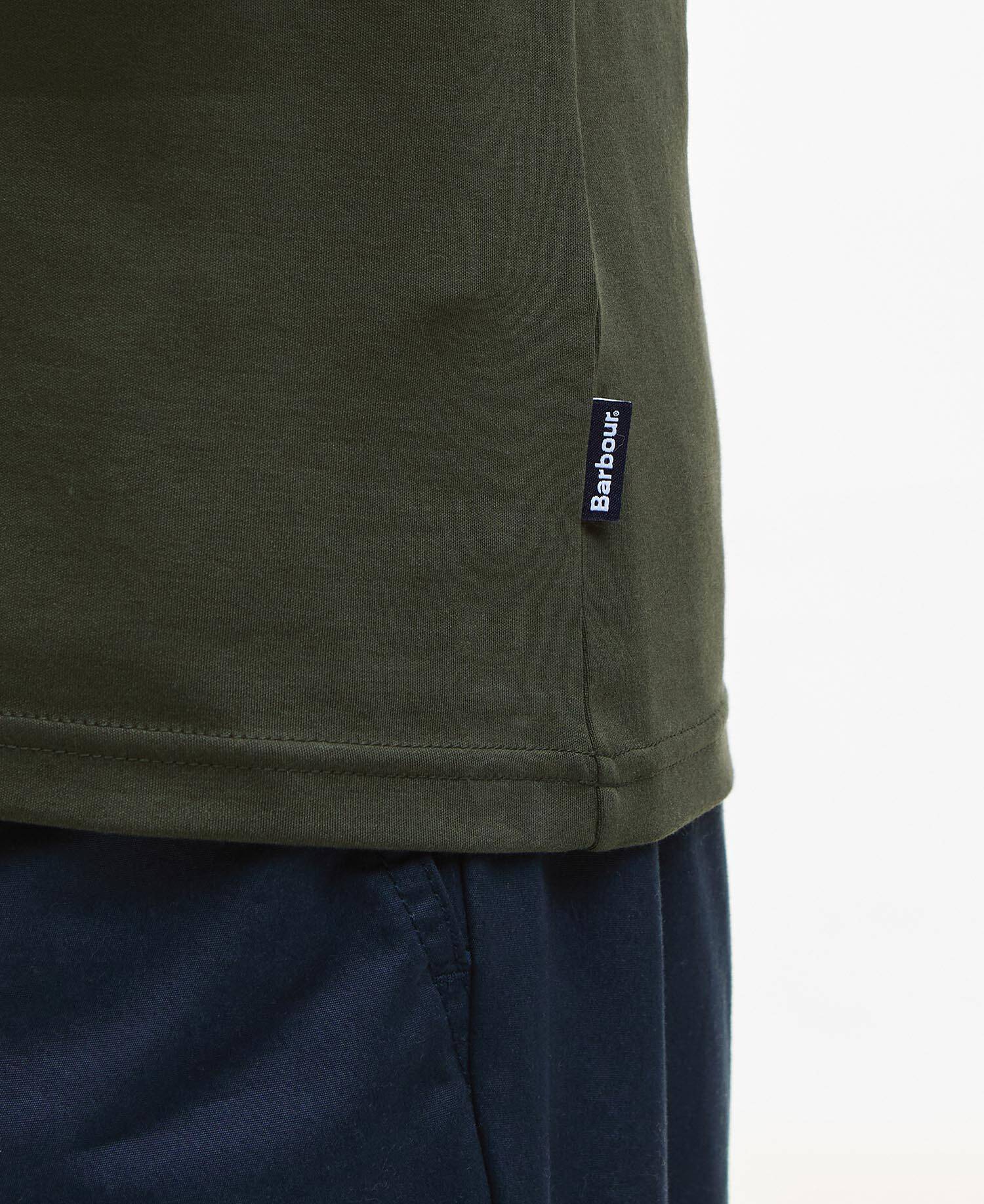 Thornaby Tailored Polo Shirt Mid Olive image number 4
