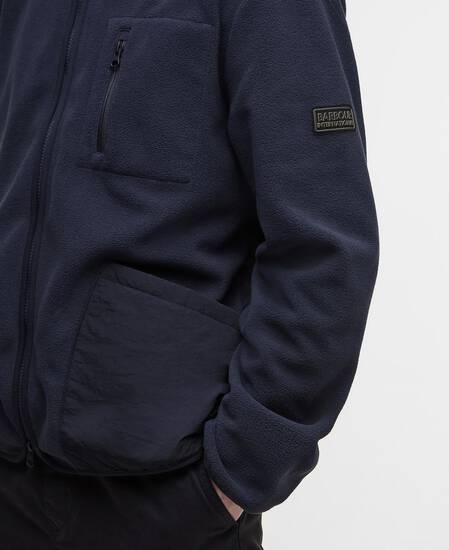 Albby Microfleece Overshirt Dark Navy