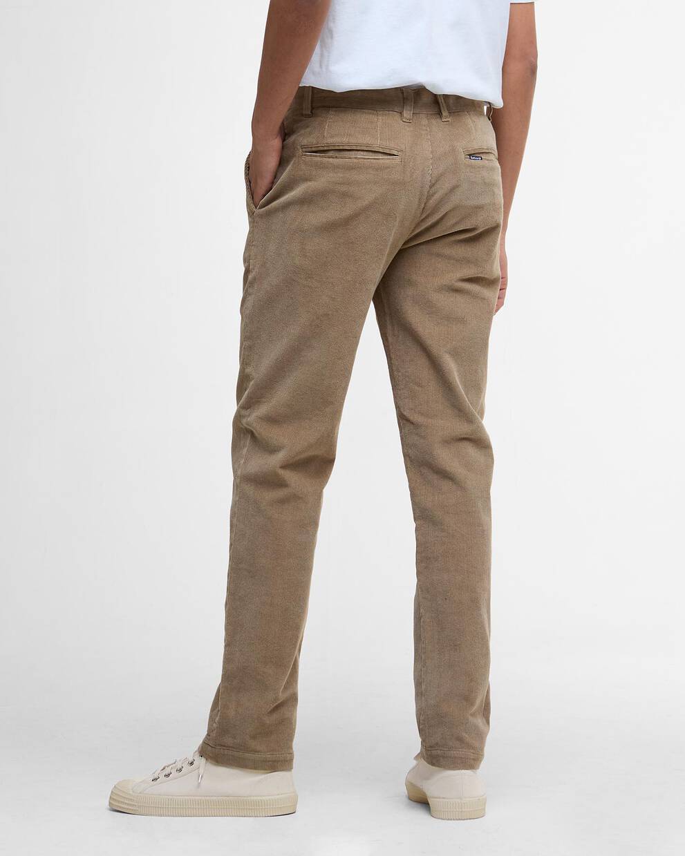 Stretch Cord Tailored Trousers