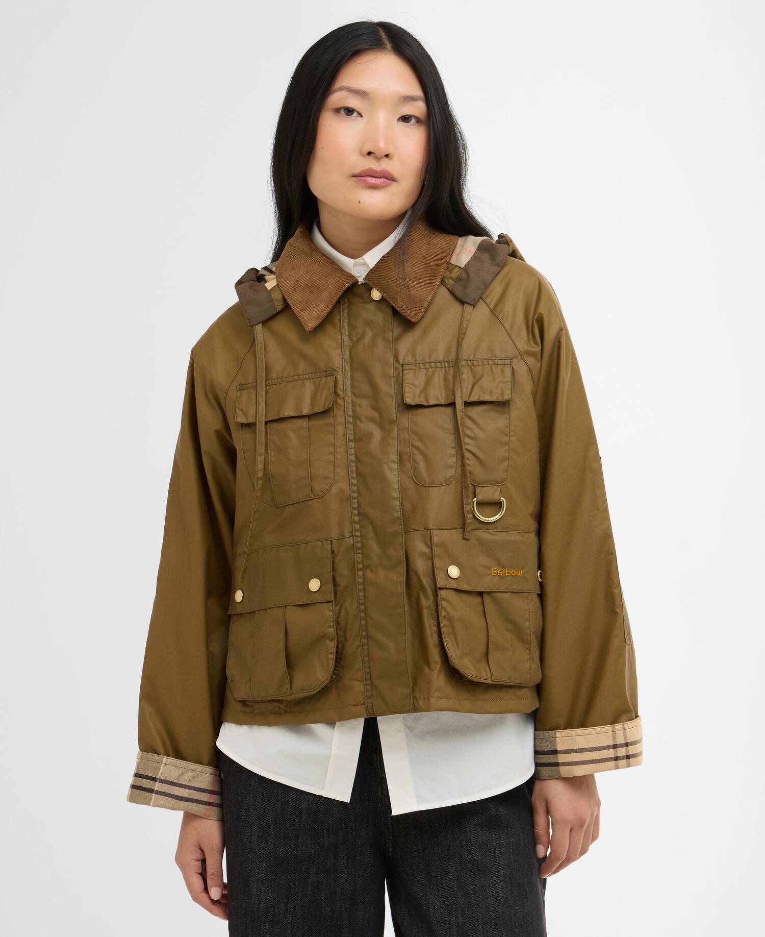Liza Waxed Jacket Sand/Dress image number 0