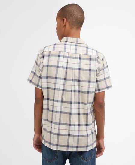 Gordon Short-Sleeved Tailored Shirt Oban Mist Tartan
