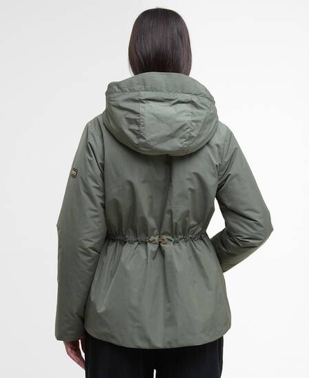 Winter Piper Showerproof Jacket Dusky Khaki