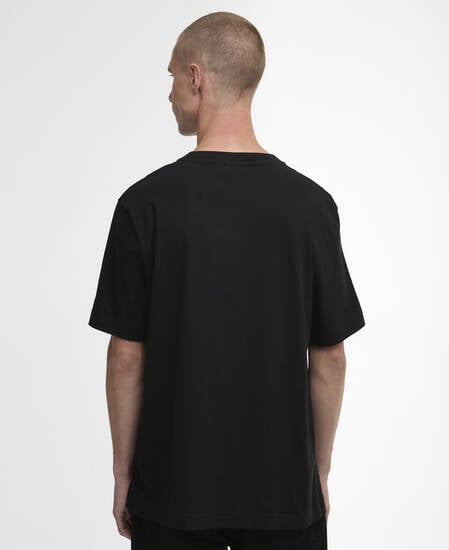 T-shirt con stampa Captive Black