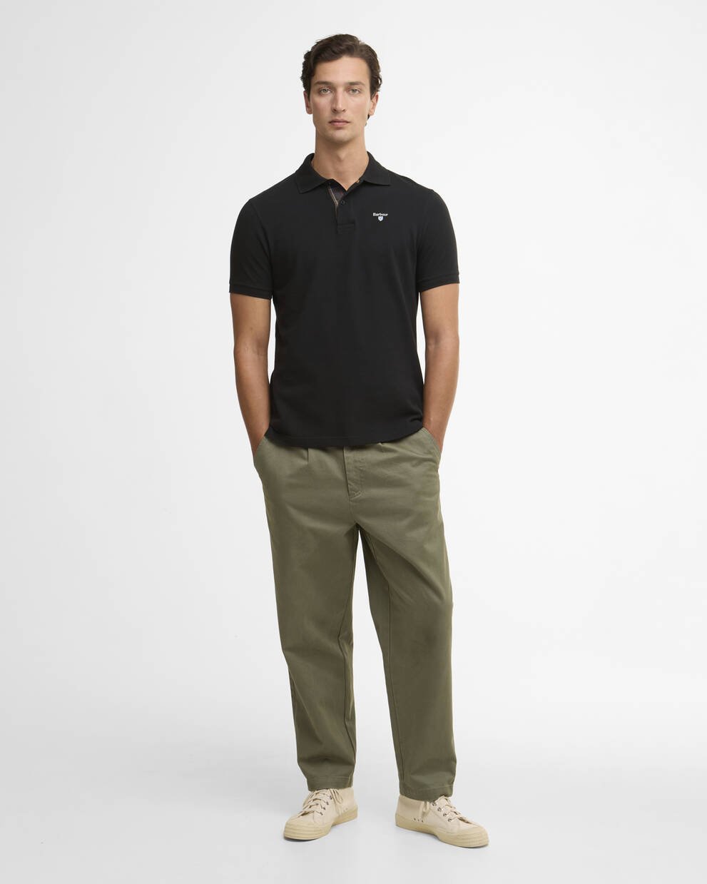 Tartan Pique Polo Shirt