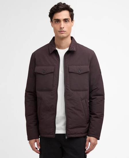 Distill Quilted Jacket Java Red Distill Quilted Jacket Java Red