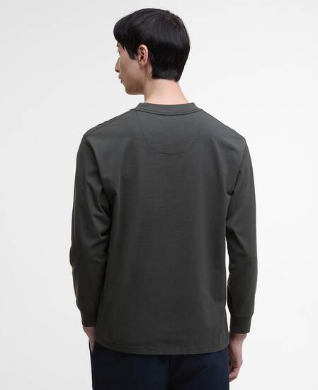 Walton Oversized Long-Sleeved T-Shirt Sage