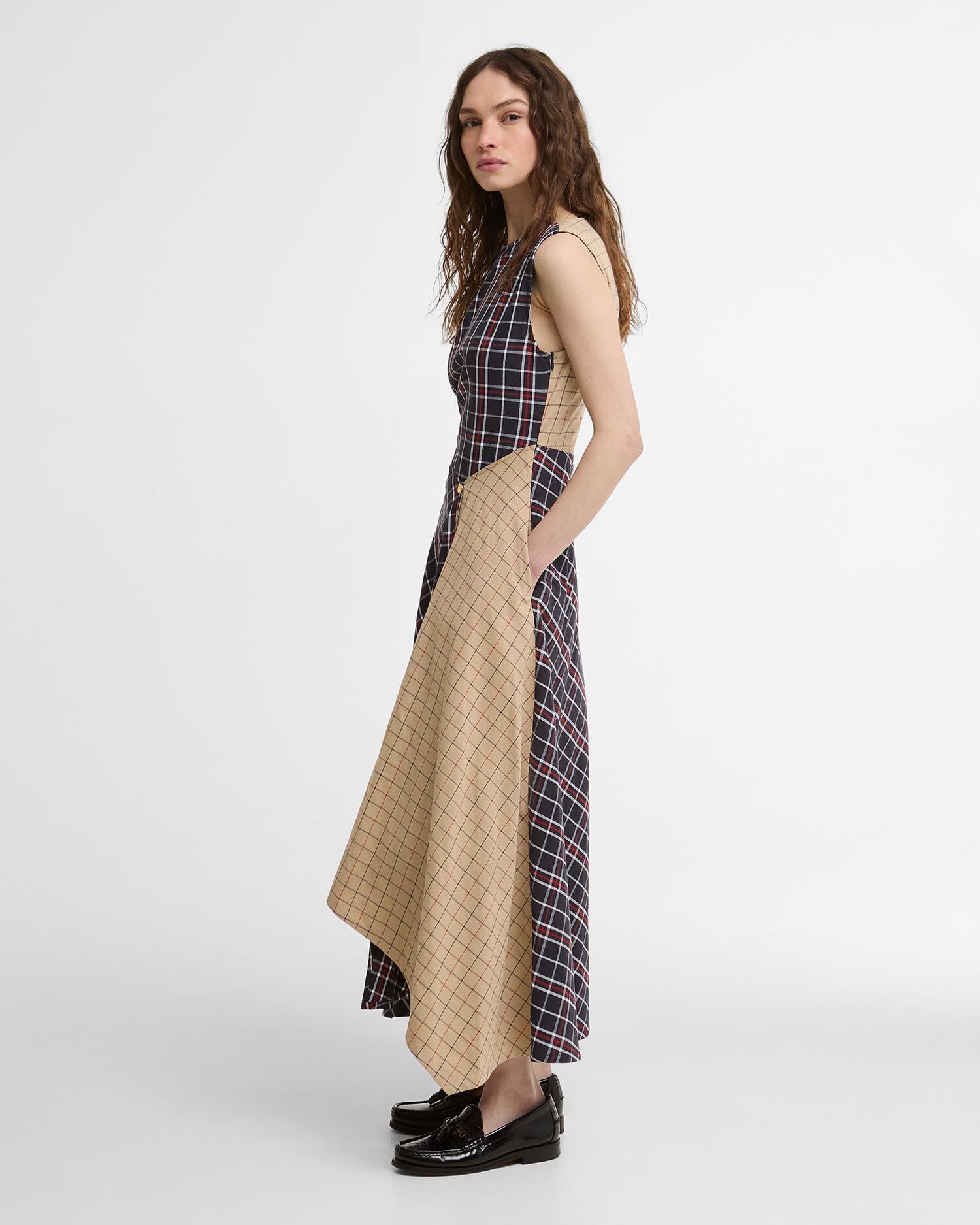 Kleid Dalbury Midi Multi Check