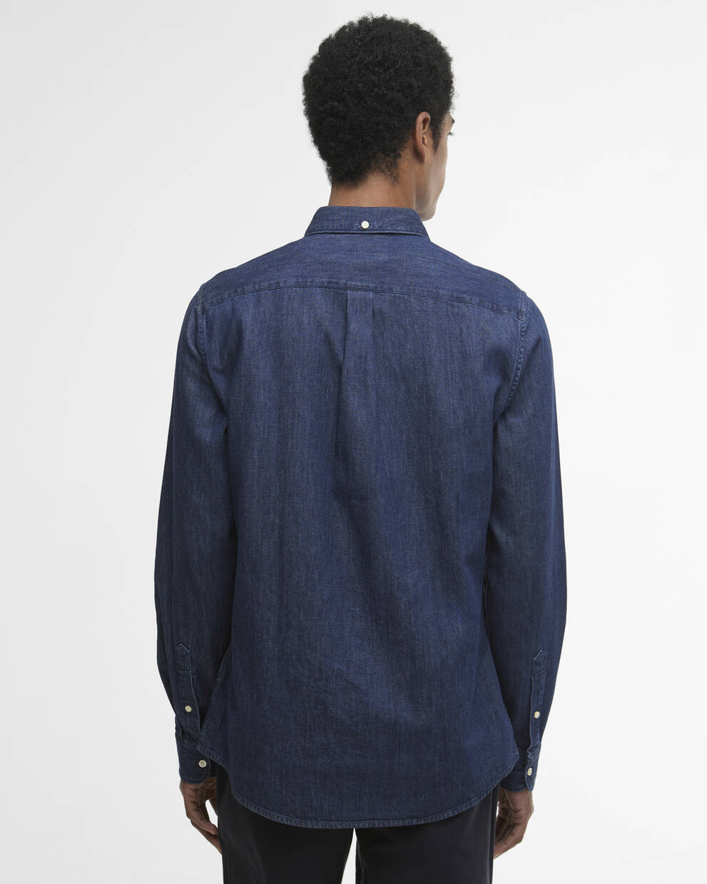 Denim Crest Tailored Long-Sleeved Shirt