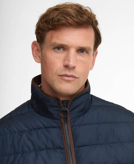 Broughton Quilted Jacket Navy
