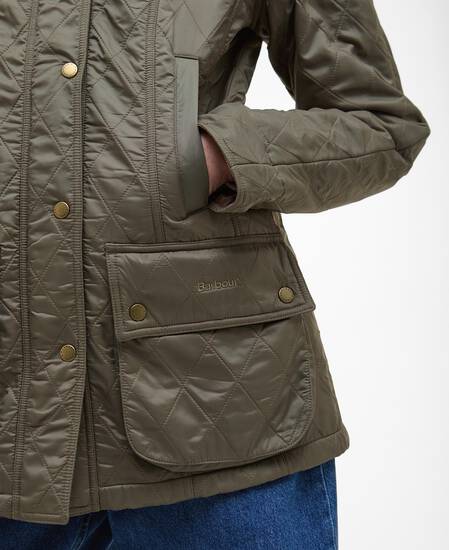 Giacca Beadnell Polarquilt Military Brown