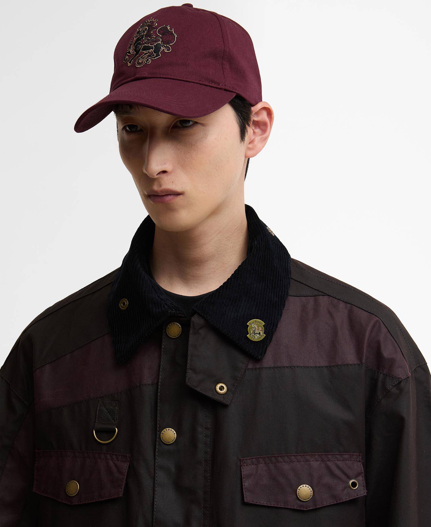 Barbour x Feng Chen Wang Sports Cap Bordeaux image number 1