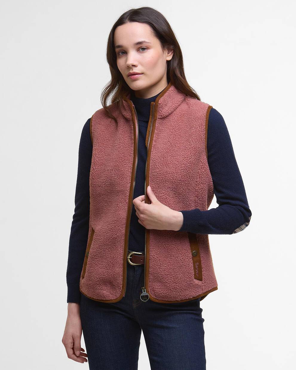 Gilet in pile Burford