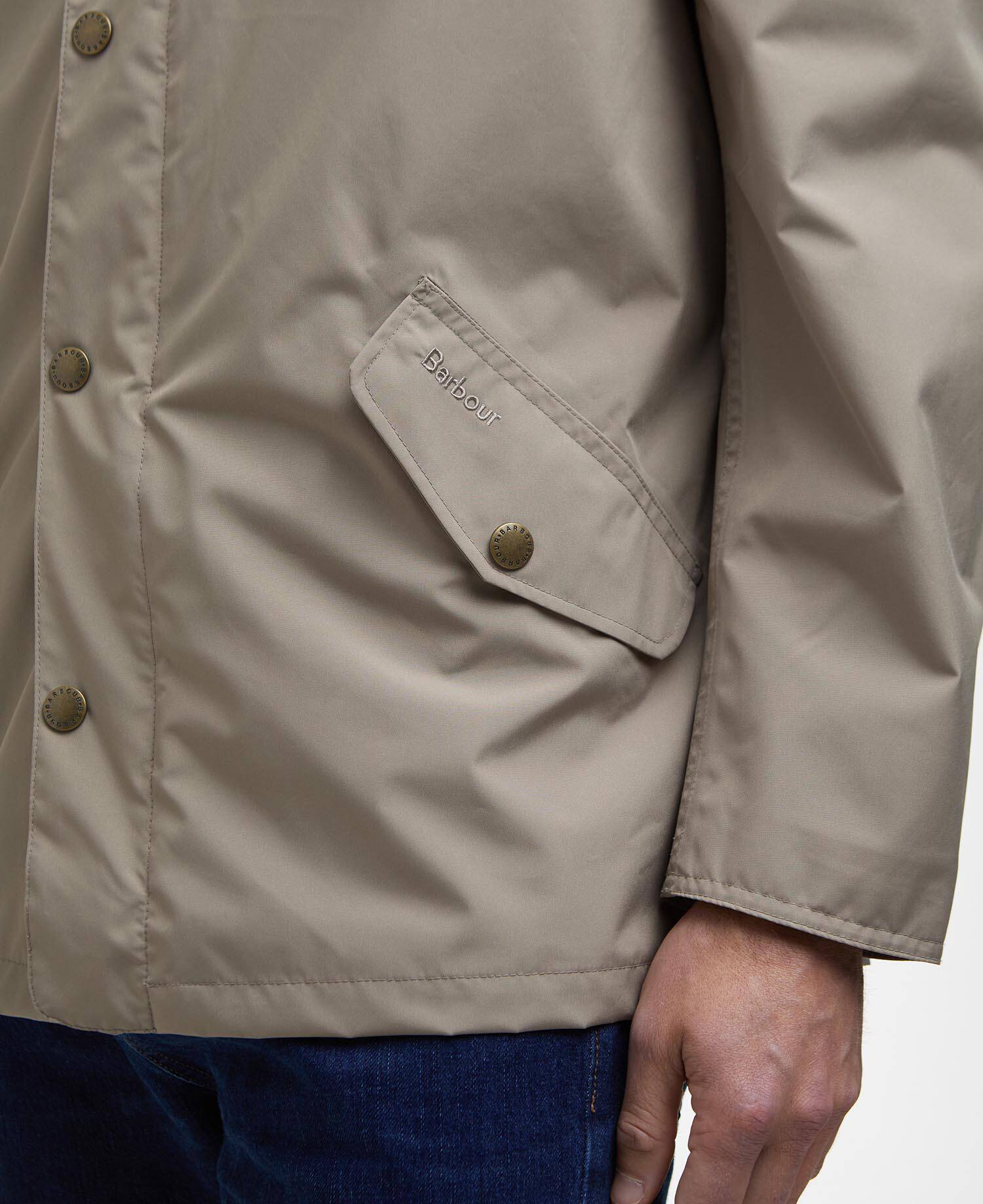 Spoonbill Waterproof Jacket Military Brown/Classic image number 8