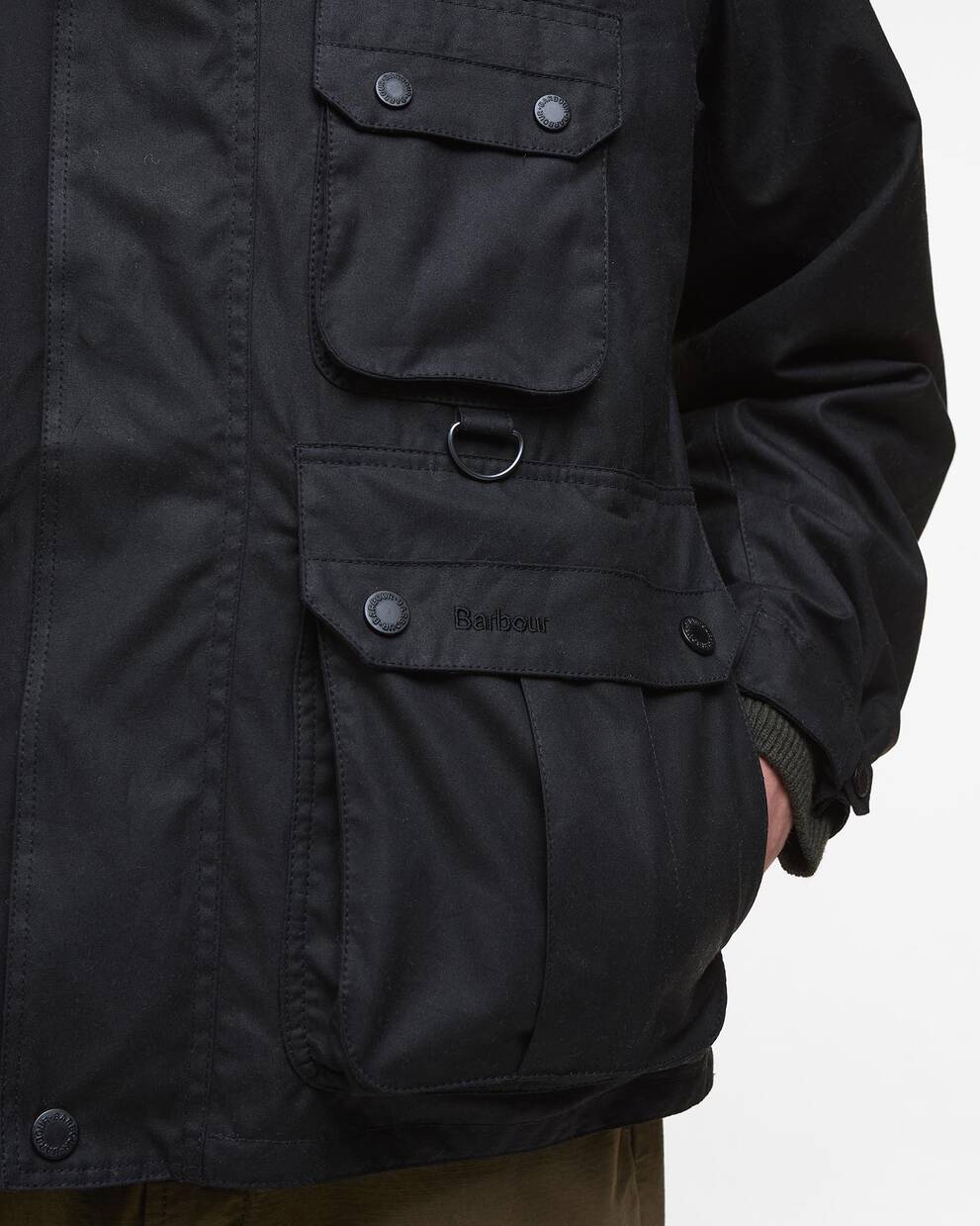 Re-Engineered Utility Bedale Waxed Jacket