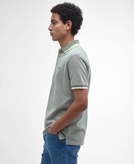 Poloshirt Barnard Short-Sleeved Light Moss
