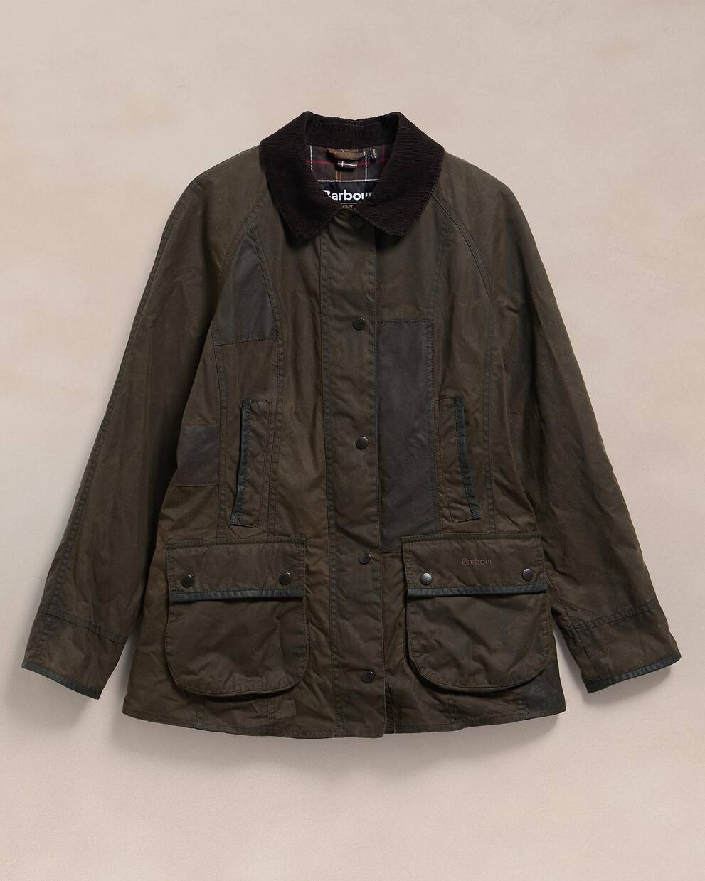 Barbour Re-loved Women's Beadnell Waxed Jacket - Size 10