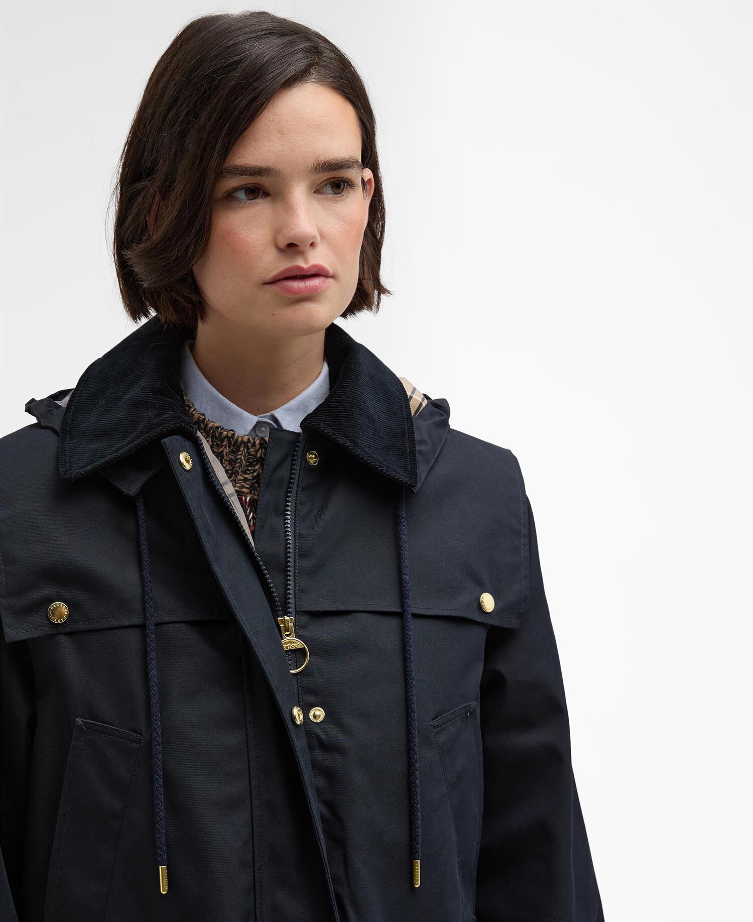 Giacca antipioggia Bilsdale Dark Navy/Dress Tartan