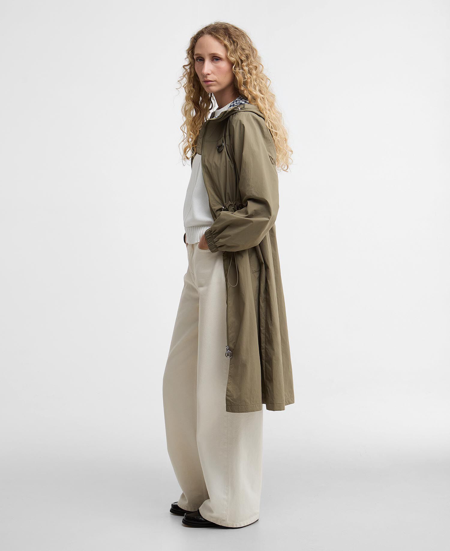 Jacke Gracefield Showerproof Dusky Green