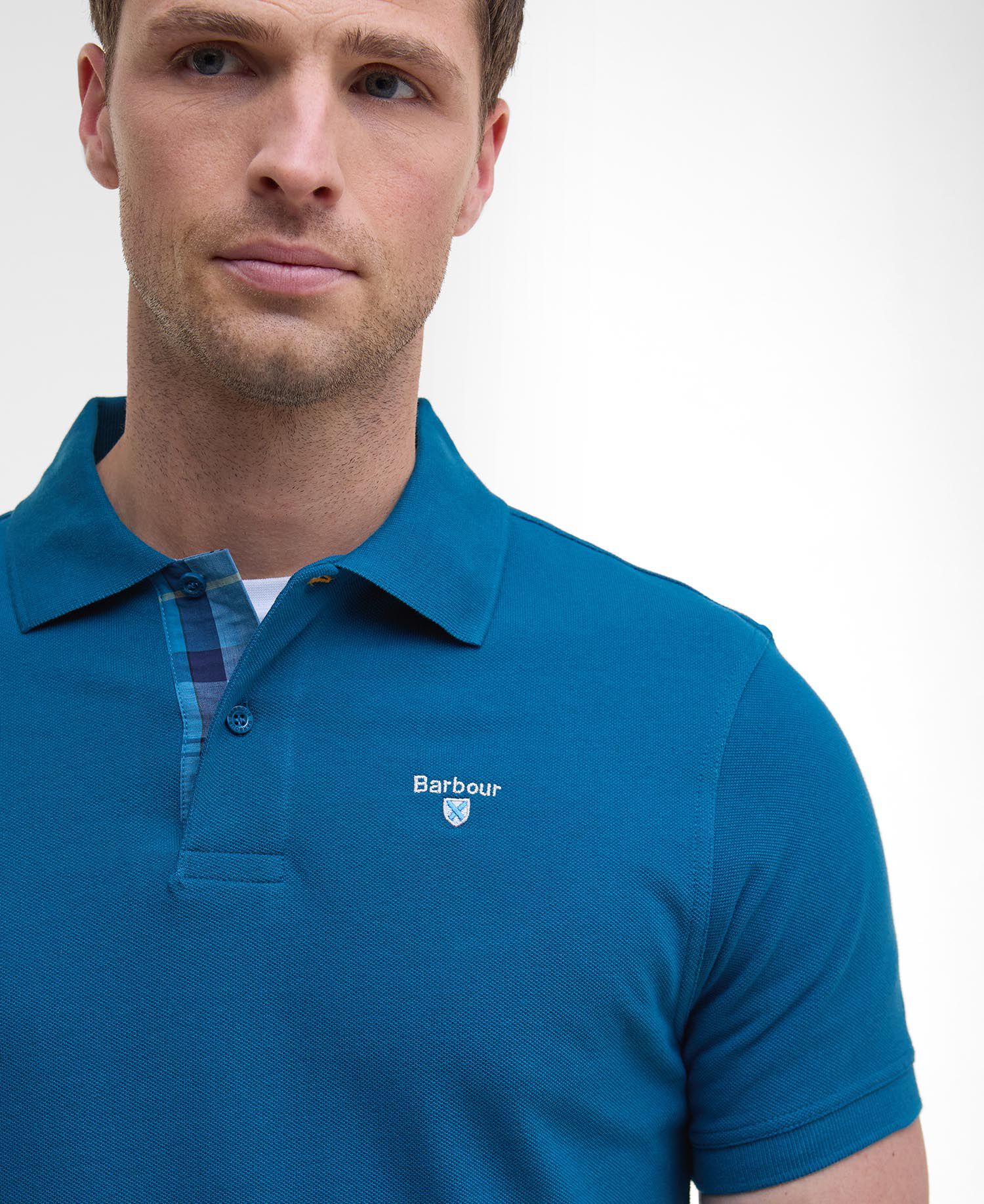 Poloshirt Tartan Pique