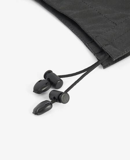 Waxed Cotton Hood Classic Grey