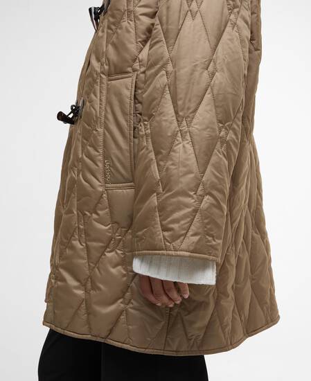 Montgomery trapuntato Cosette Military Brown/Hessian Tartan Montgomery trapuntato Cosette Military Brown/Hessian Tartan