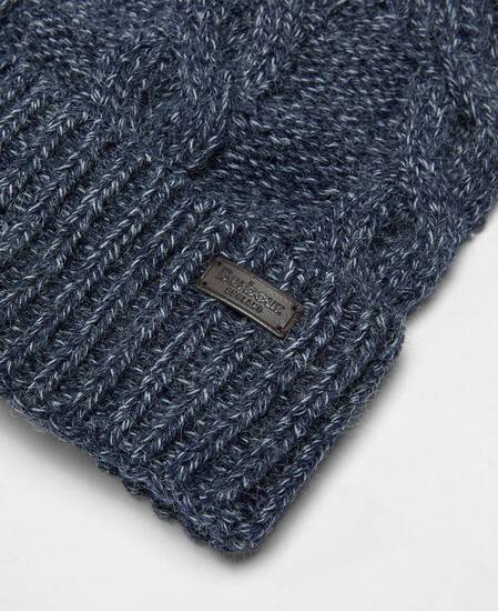 Jesmond Beanie and Scarf Gift Set Navy Jesmond Beanie and Scarf Gift Set Navy