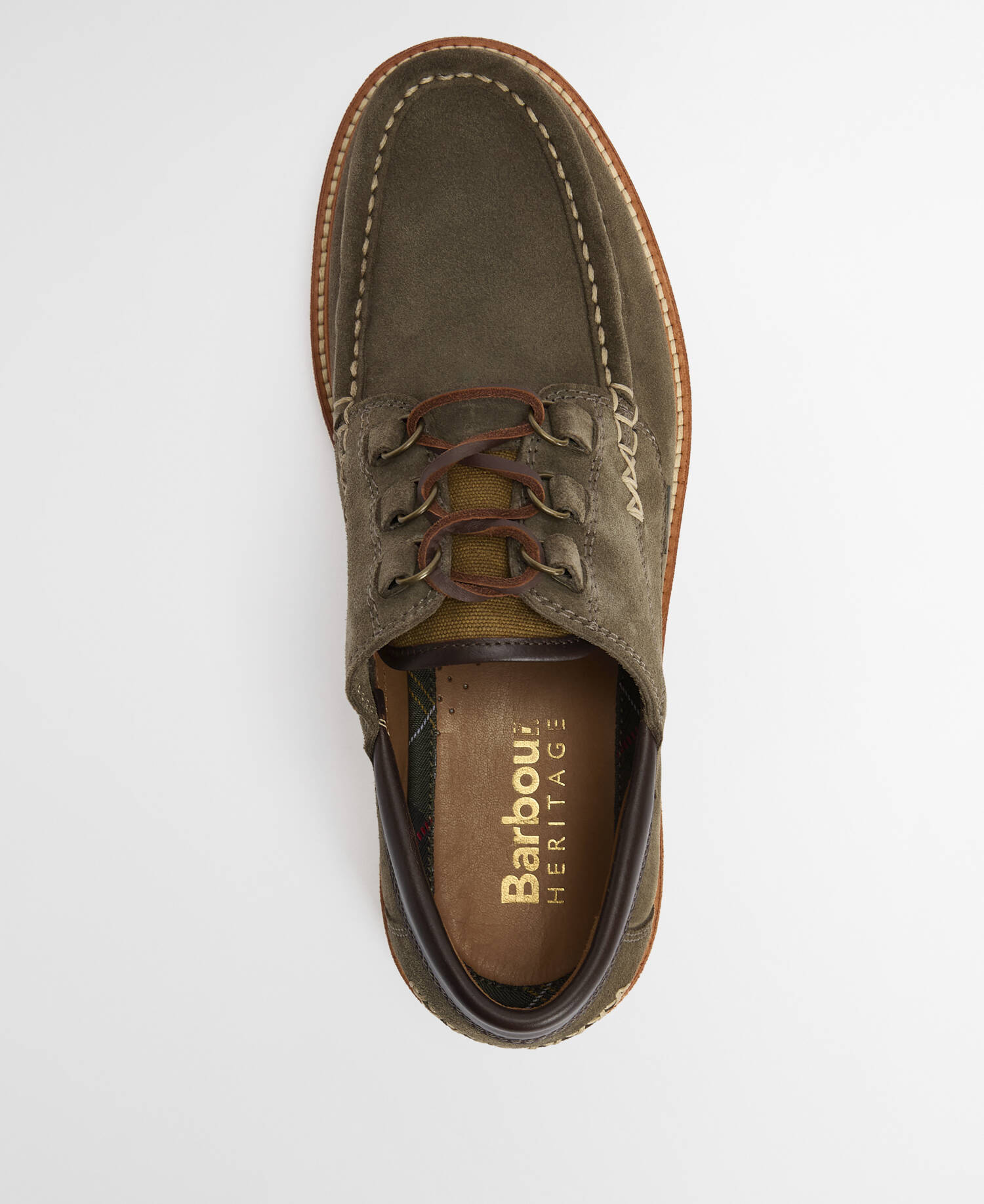 Mokassins Murtun Moss Grey Suede image number 4