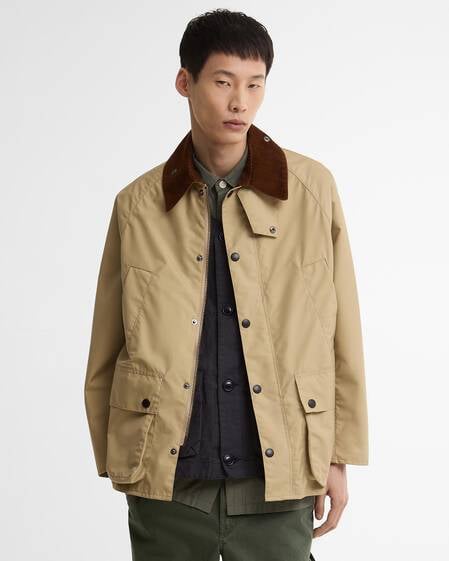 Barbour x eYe JUNYA WATANABE MAN Oversized Bedale Casual Jacket Beige