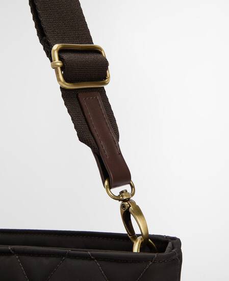 Mini-borsa tote trapuntata Olive