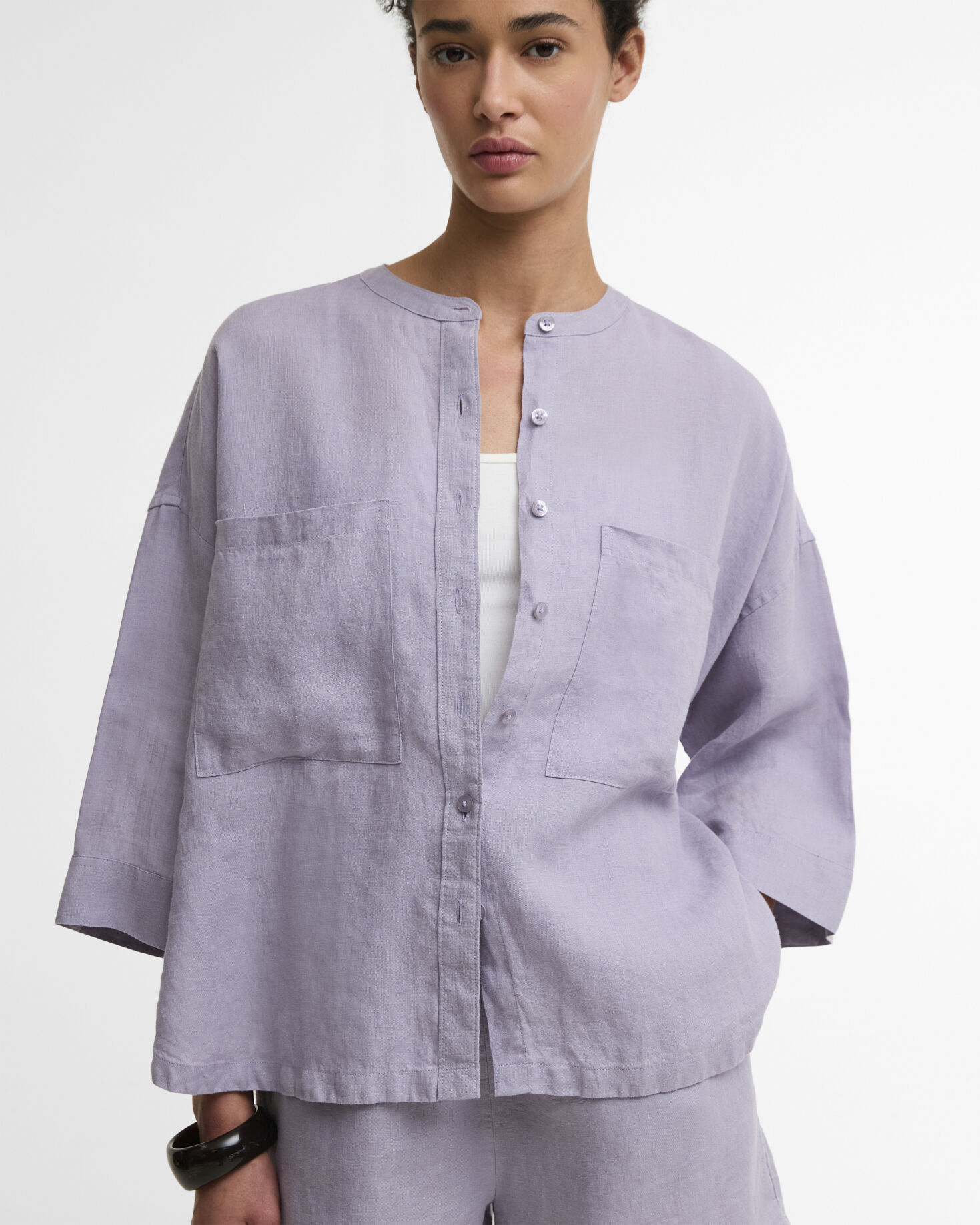 Selena Shirt Heather Mist