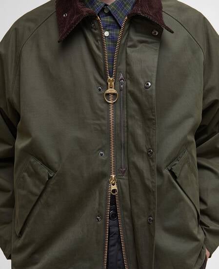 Transporter Oversized Casual Jacket Sage