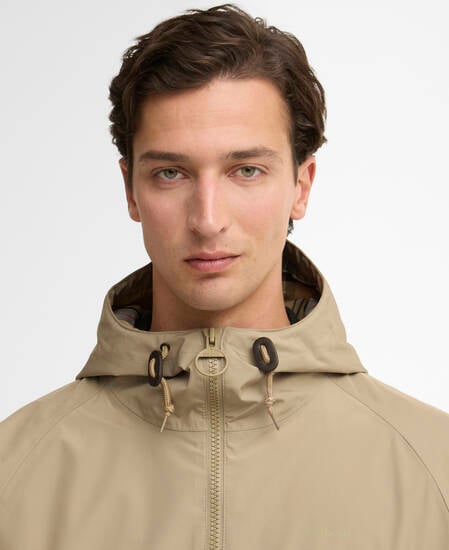 Domus Waterproof Jacket Washed Stone