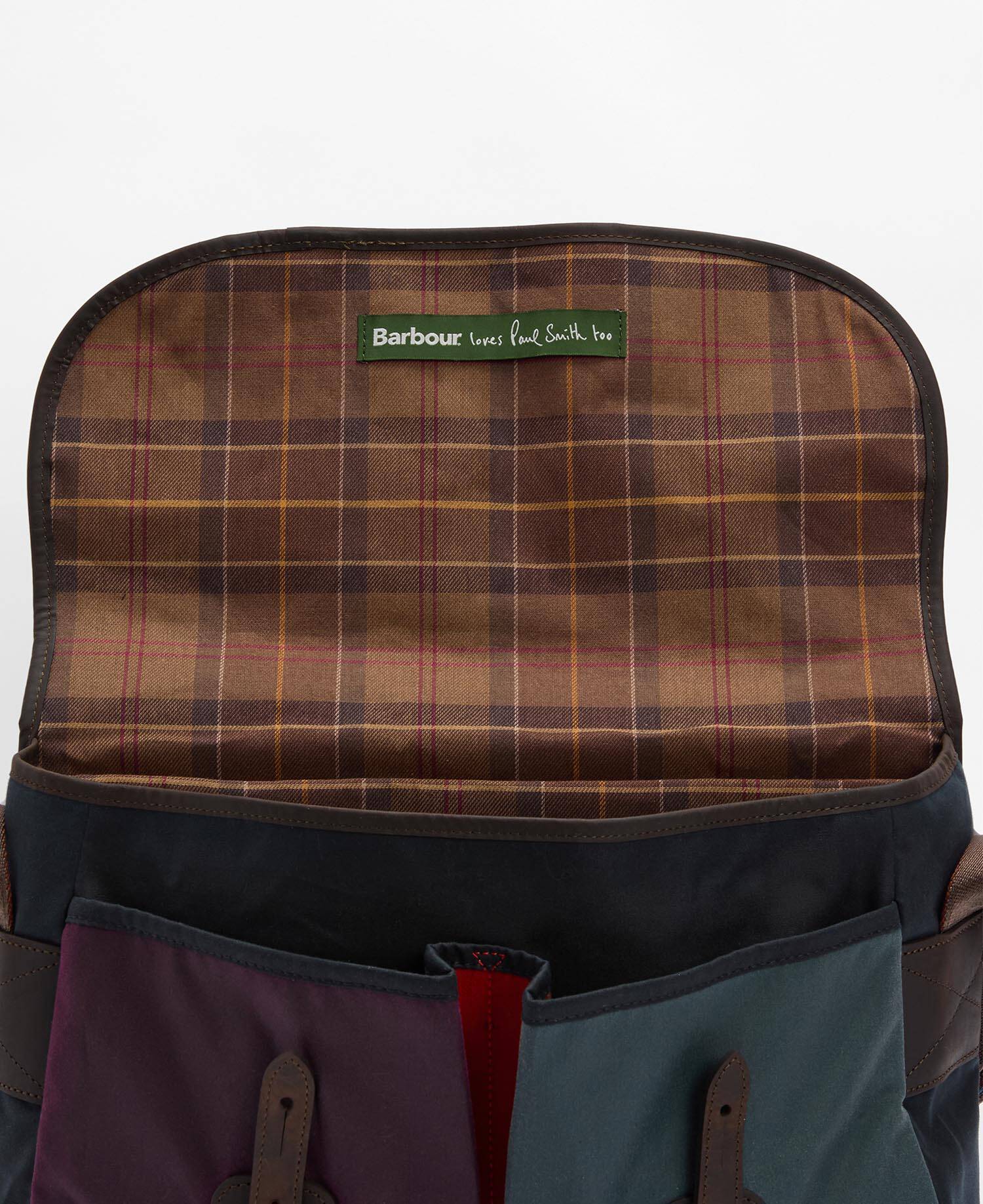 Paul Smith loves Barbour Umhängetasche Wax Tarras image number 5