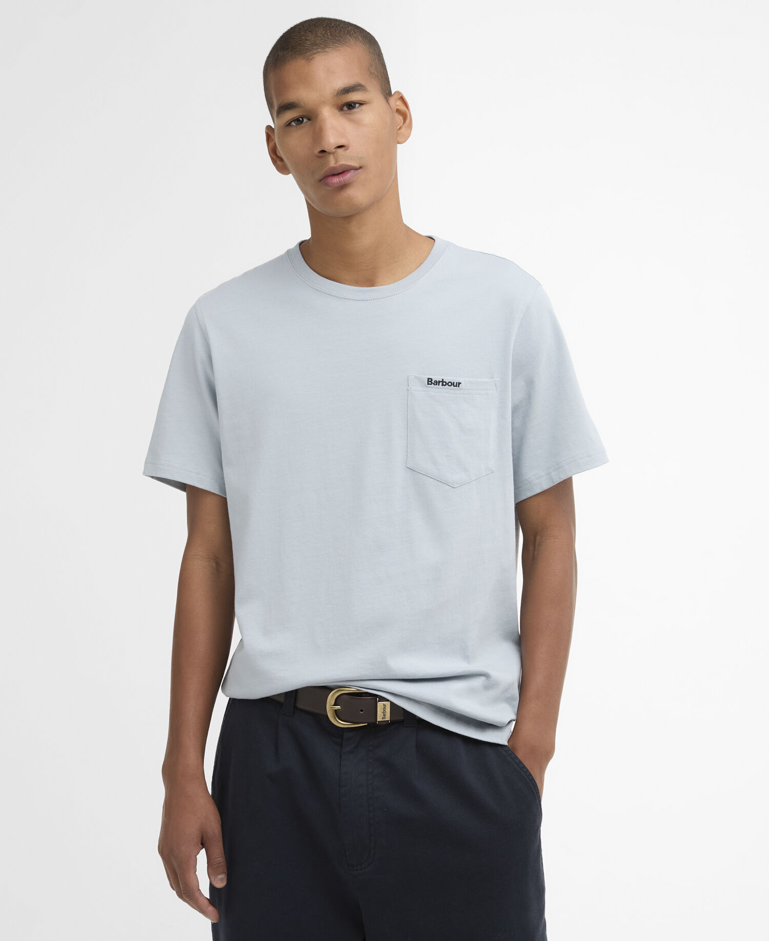 Langdon Pocket T-Shirt Blue Haze