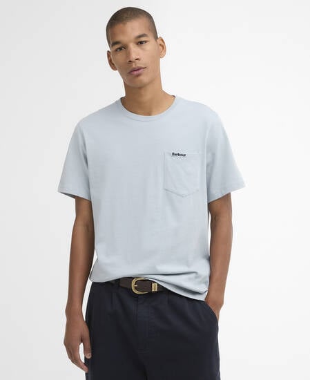 T-Shirt con taschino Langdon Blue Haze