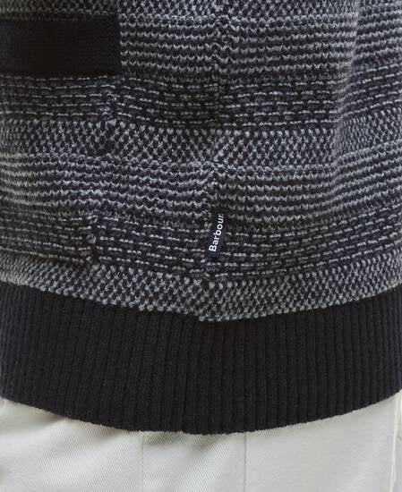 Helmsley Knitted Jacket Navy