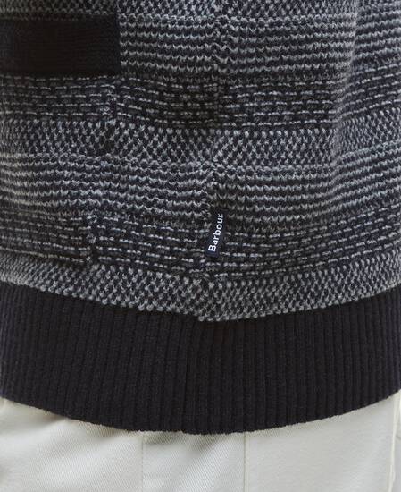 Helmsley Knitted Jacket Navy