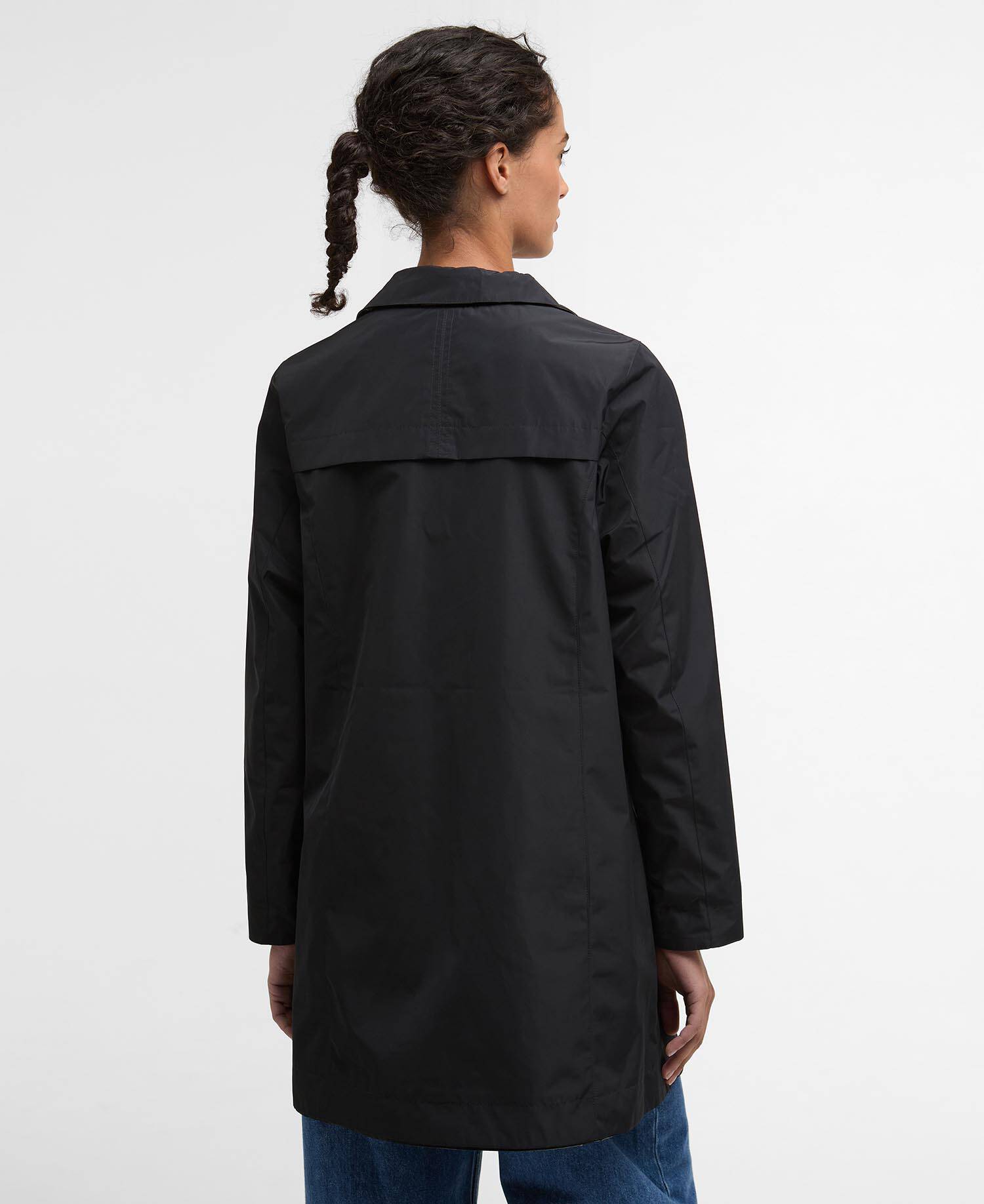 Babbity Reversible Showerproof Jacket Black/Dress Tartan image number 2