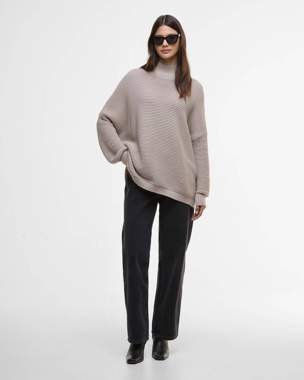 Kaia Funnel-Neck Jumper