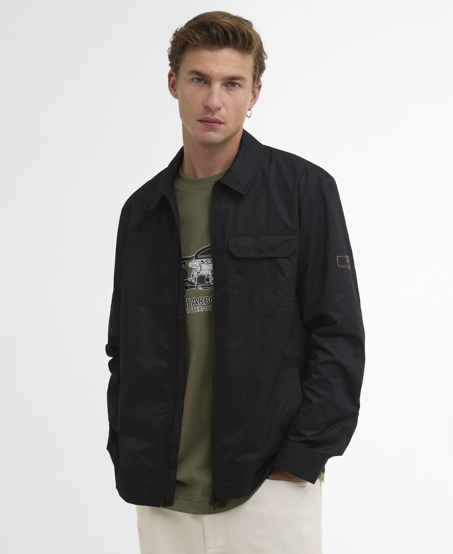Warren Overshirt Black